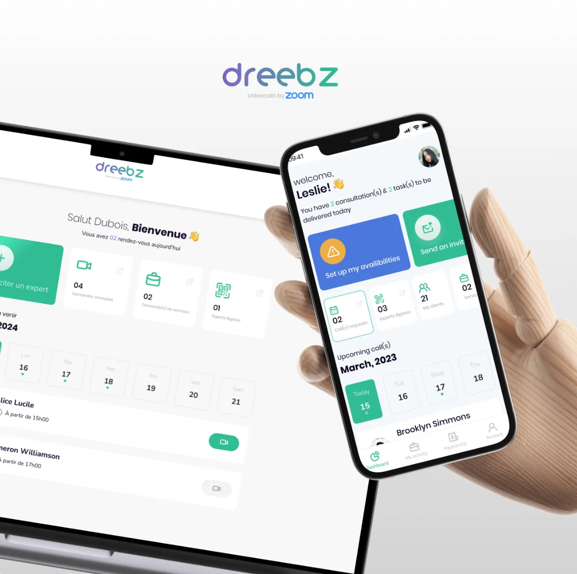 Visuel de la solution Dreebz